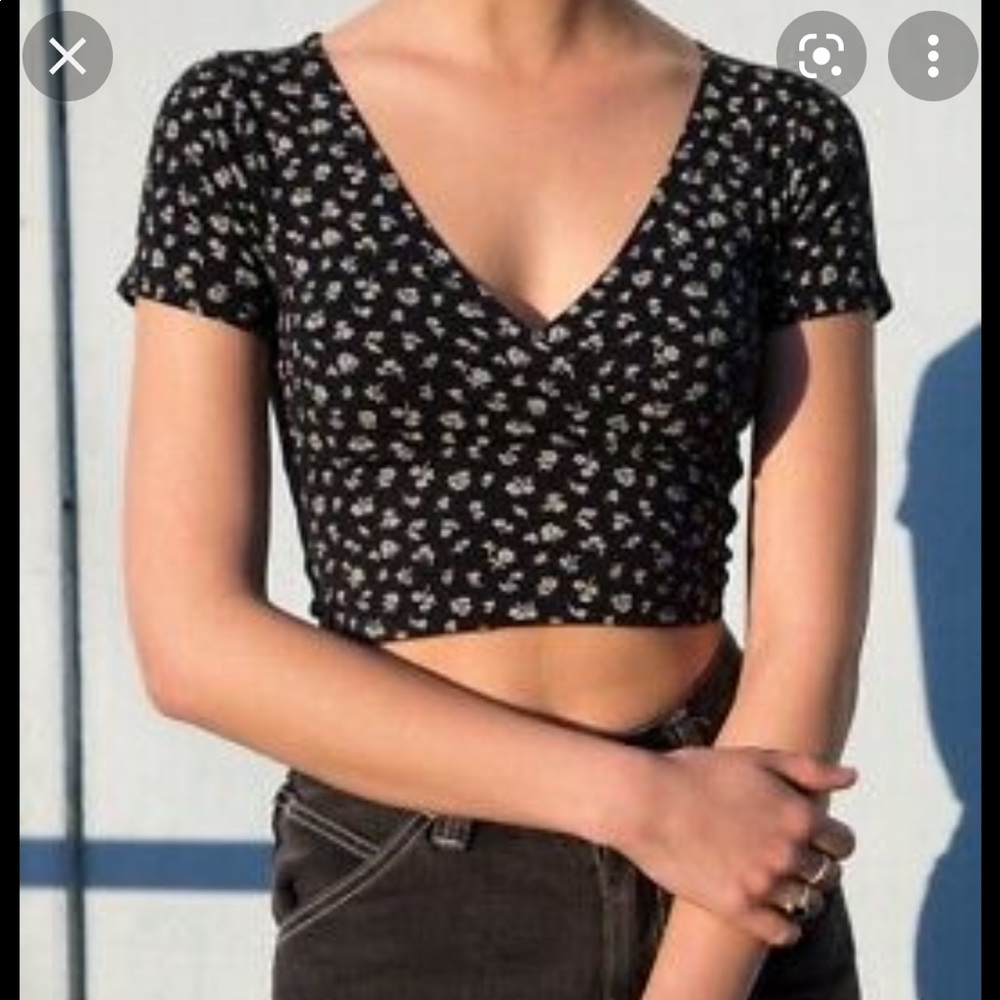 Brandy Melville Amara Floral Top